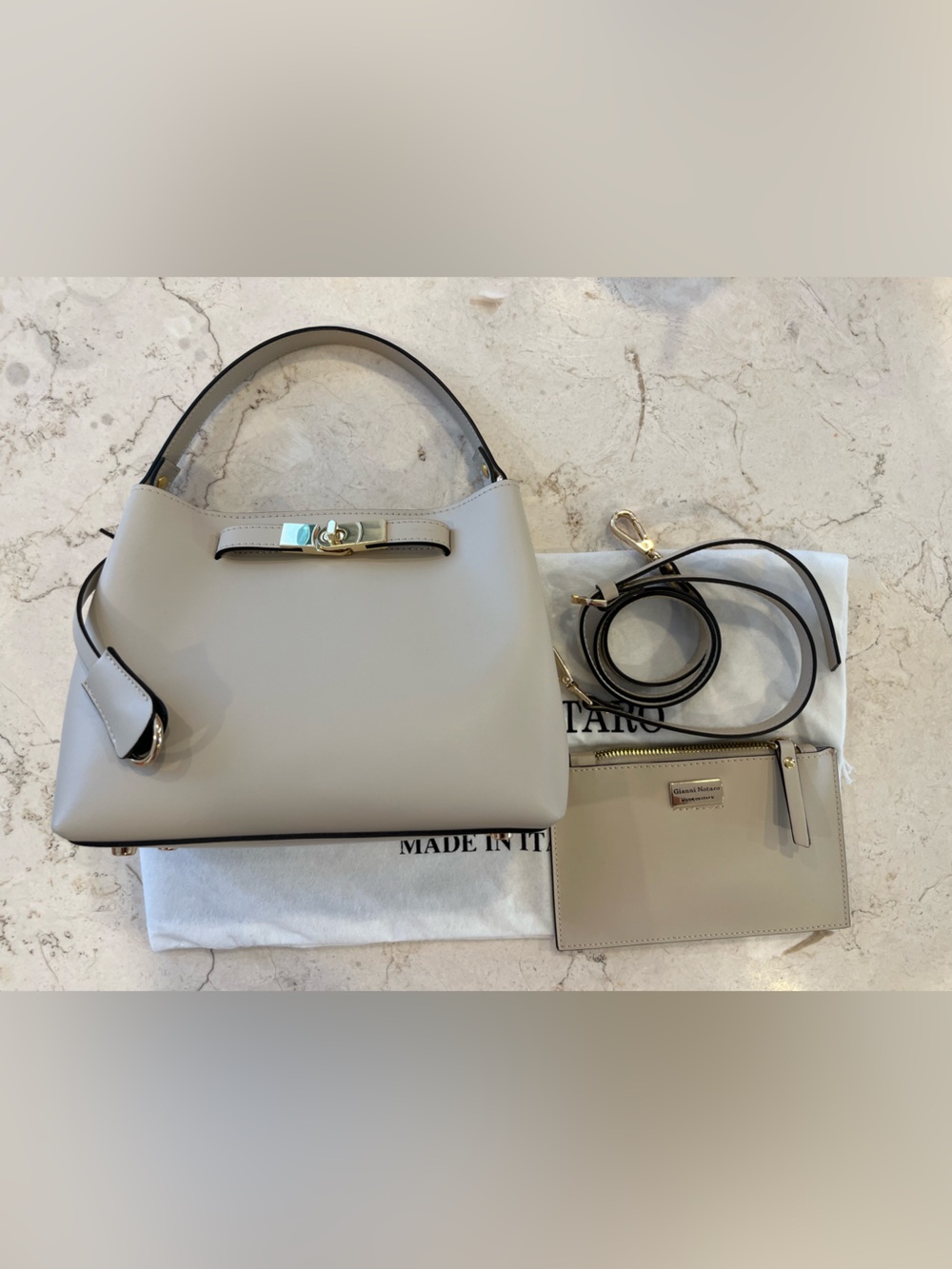 Gianni Notaro Emily Bag Cream